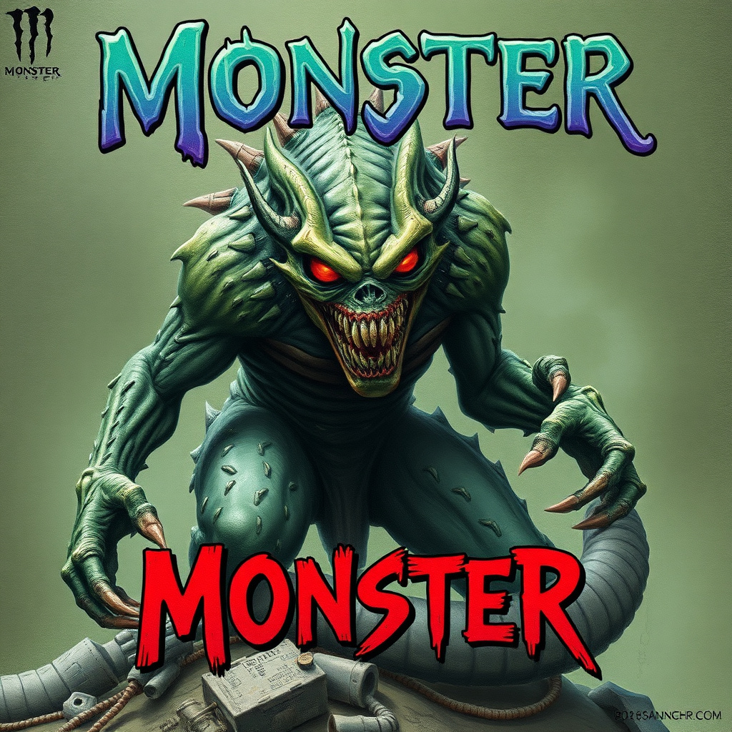 Monster cover art