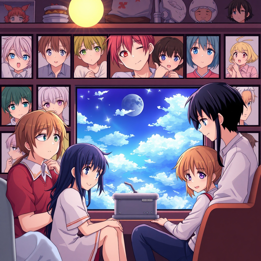 Emotional anime collection